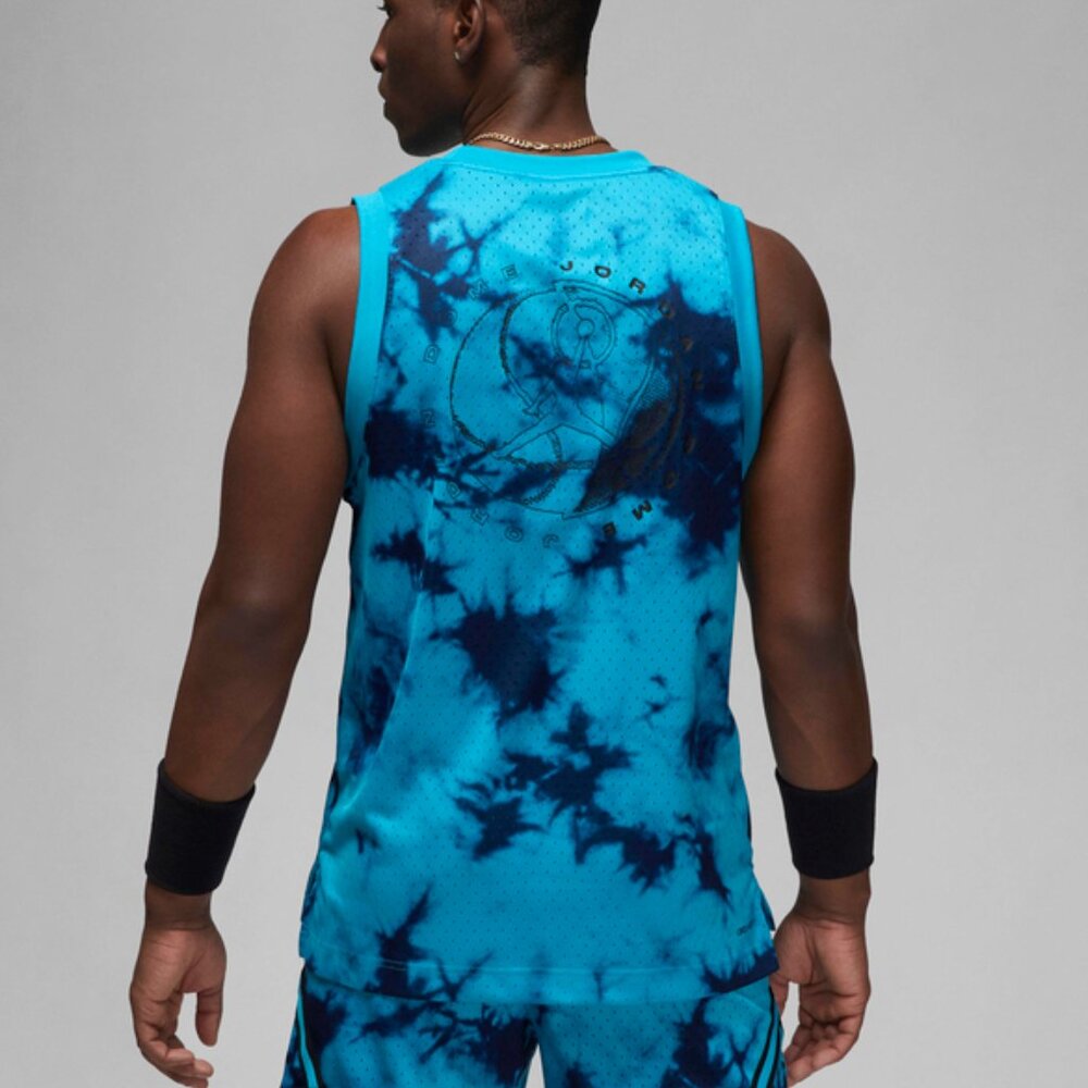 Jordan Dri-FIT Sport Breakfast Club Mesh Jersey Tank Top DZ0565-446, Men's 3XL